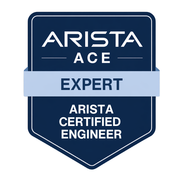 Arista ACE Expert — Arista Certified Engineer badge